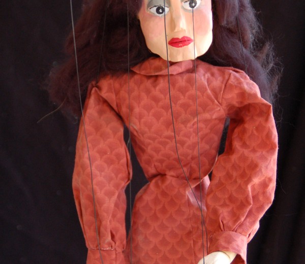 Lady with black hair
23 inches tall, 1979