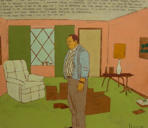 the magic materializing man
26x26