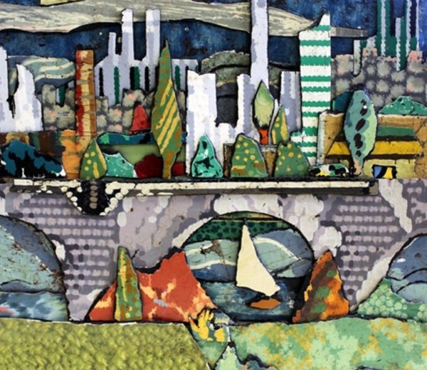 Sailing Under the Bridge
9 x9