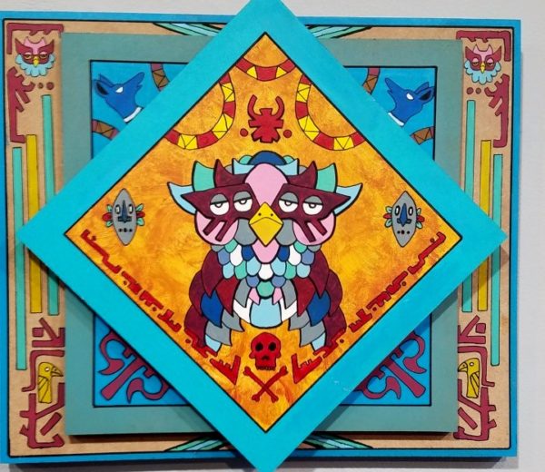 OWL GODMASK #1
15X17