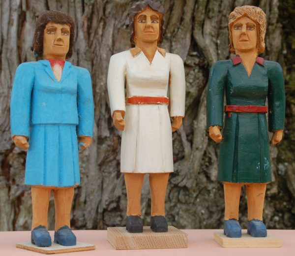 CLEOPHAS LACHANCE-
3 ladies
9 inches tall