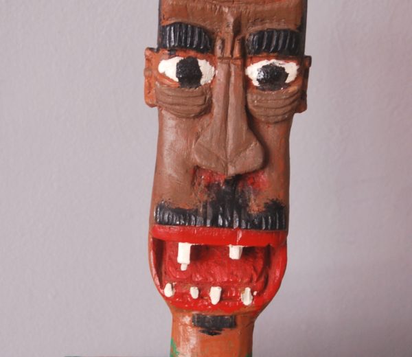 ELIJAH PIERCE-Leroy Brown14 inches tall sold